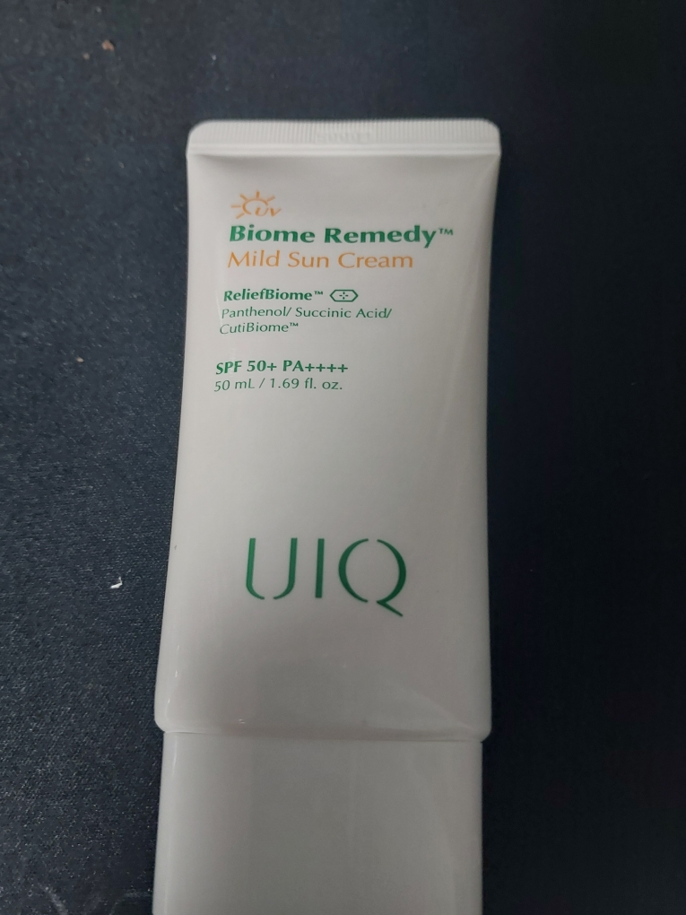 Byom Remedy 温和防晒霜 [SPF50+/PA++++]的真实用户使用照片