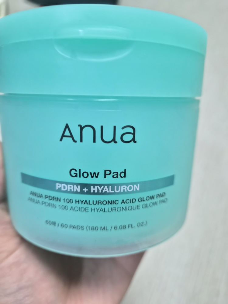 아누아 (Anua) PDRN 100 히알루론산 글로우 패드 review image