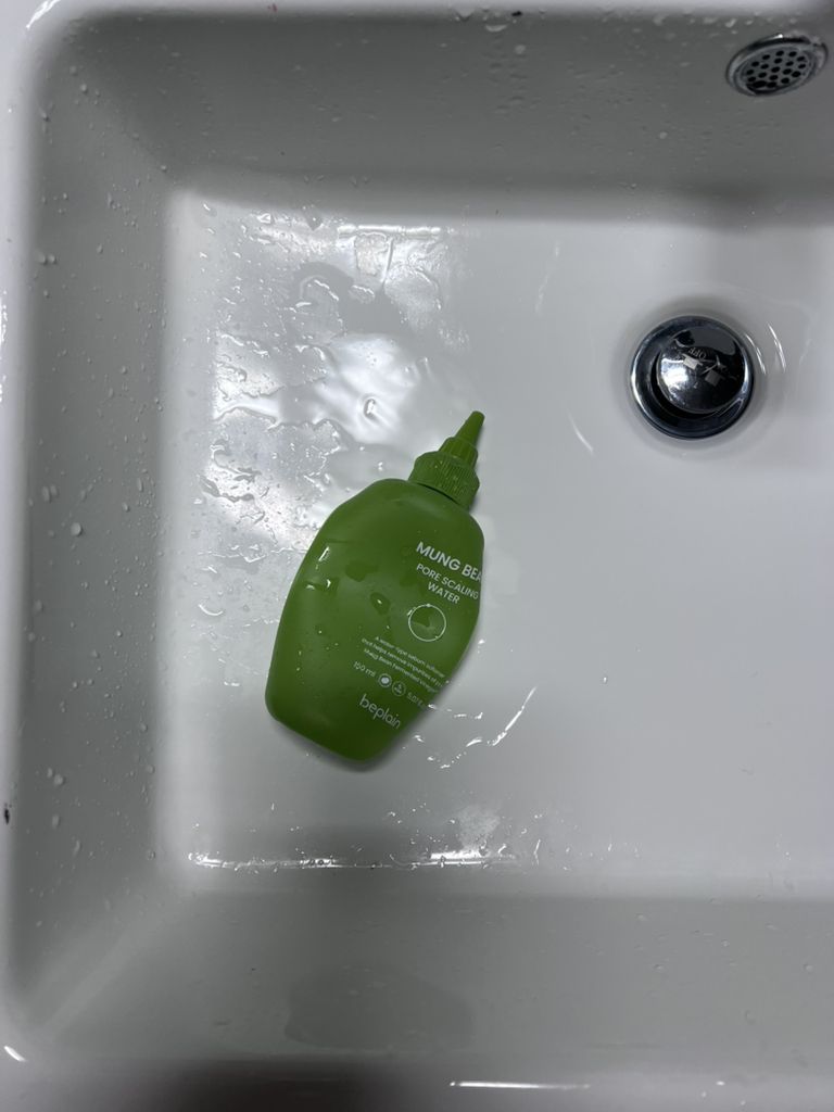 绿豆毛孔除垢水的真实用户使用照片