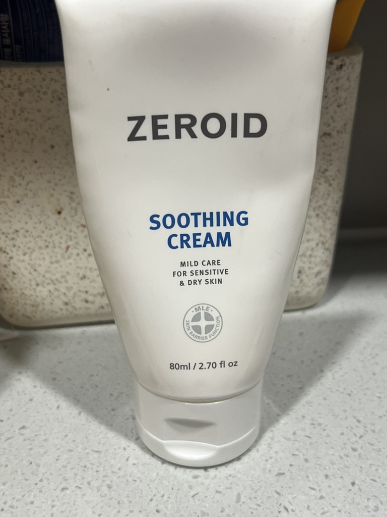 舒缓霜的真实用户使用照片