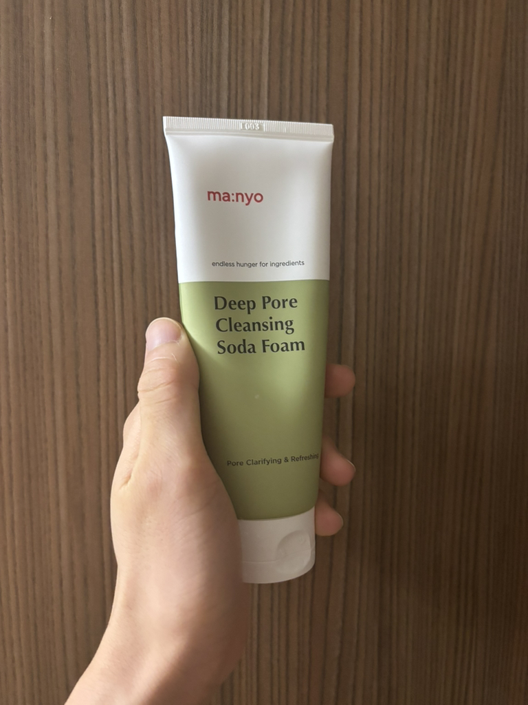 深层毛孔清洁苏打泡沫的真实用户使用照片