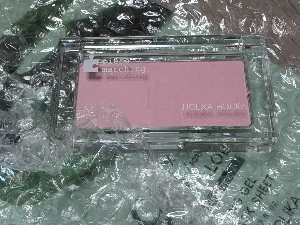 홀리카홀리카 (HOLIKAHOLIKA) 피스 매칭 블러셔 [PK01 클린핑크] review image