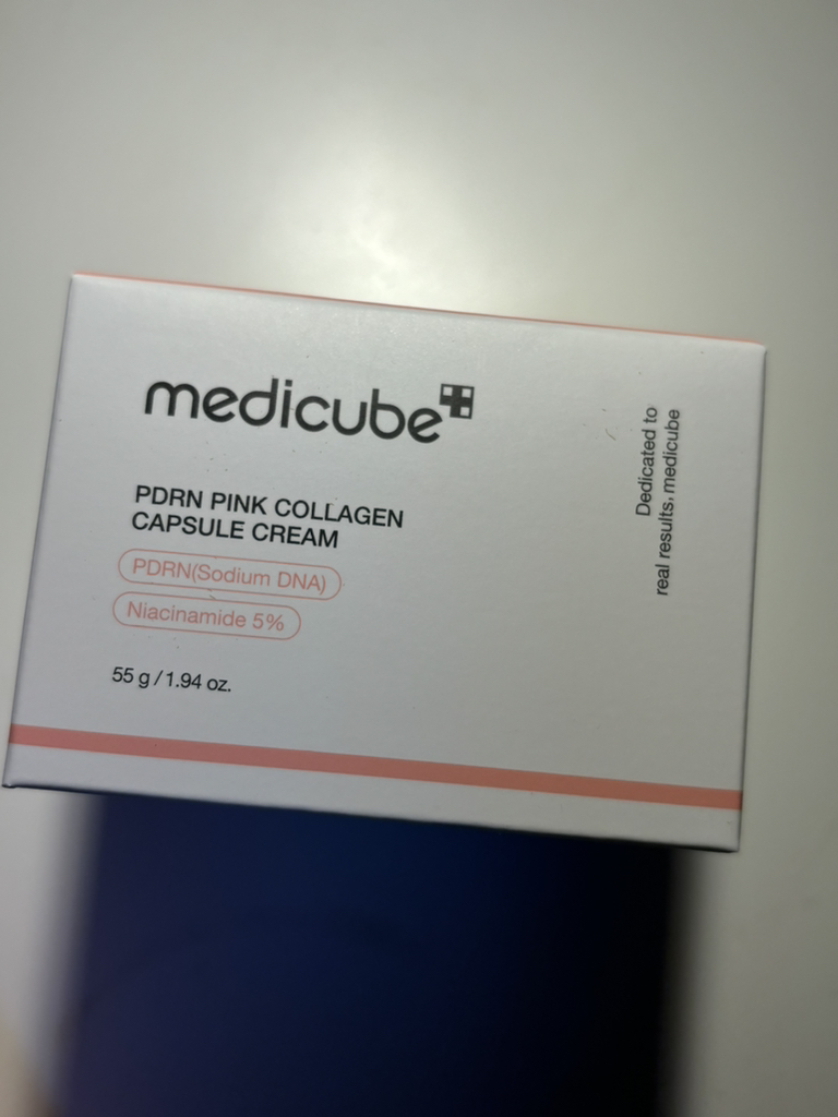 메디큐브 (medicube) PDRN 핑크 콜라겐 캡슐 크림 review image