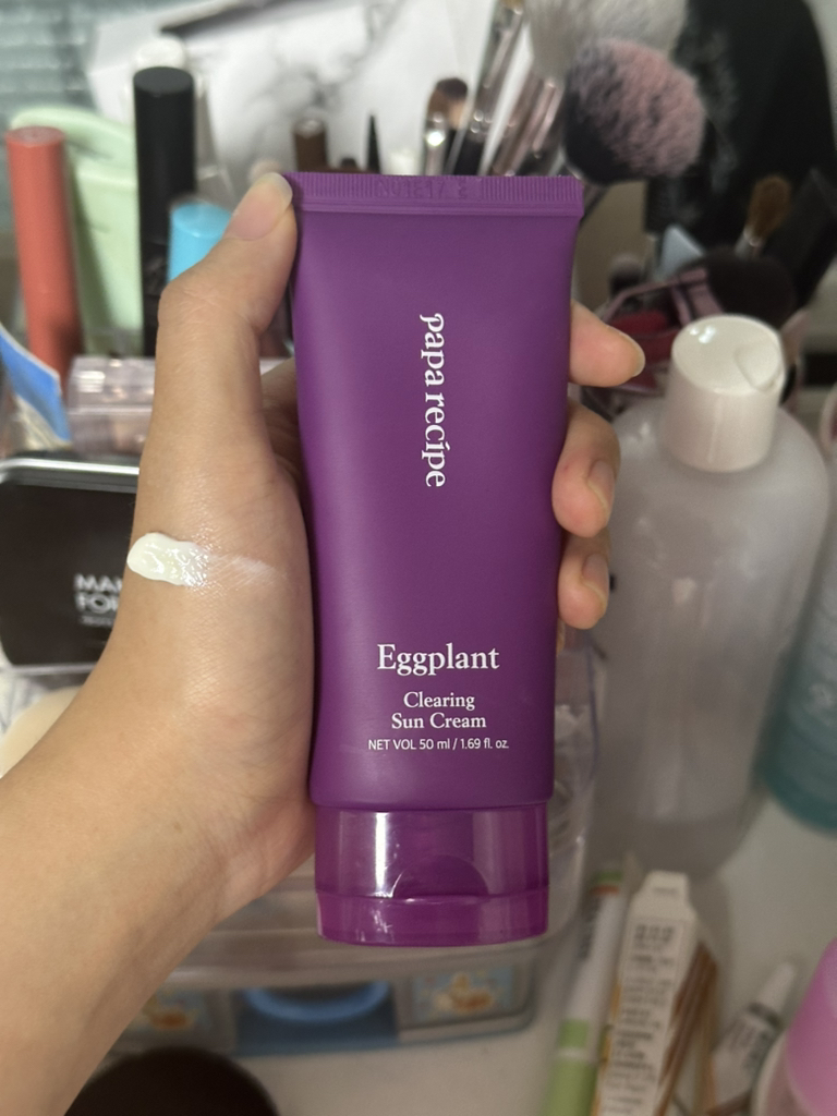 파파레서피 (Paparecipe) 가지 클리어링 선 크림 [SPF50+/PA++++] review image