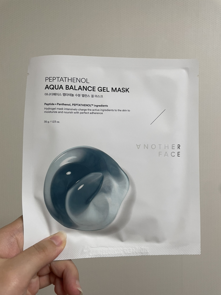 어나더페이스 (ANOTHERFACE) 펩타테놀 수분 밸런스 겔 마스크 review image