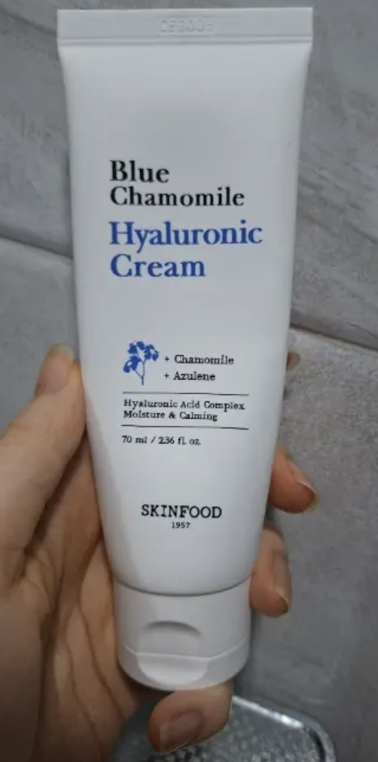 Ảnh đánh giá thực tế của người dùng về Kem dưỡng da Blue Chamomile Hyaluronic