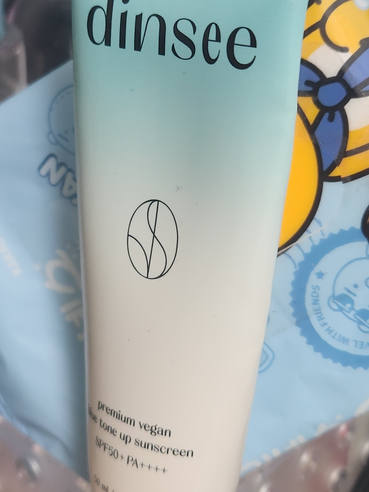 딘시 (dinsee) 프리미엄 비건 블루 톤 업 선크림 [SPF50+/PA++++] review image