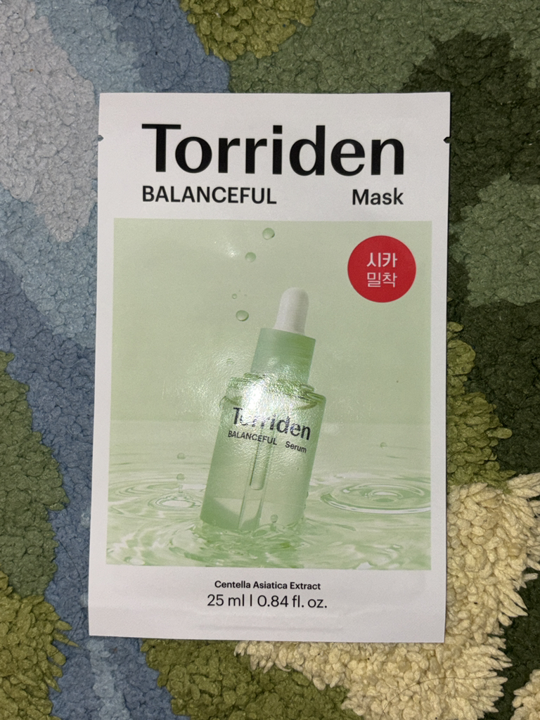 积雪草面膜的真实用户使用照片