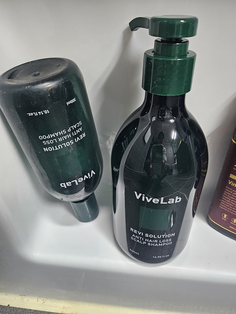 Levi's Solution 防脱发头皮洗发水的真实用户使用照片