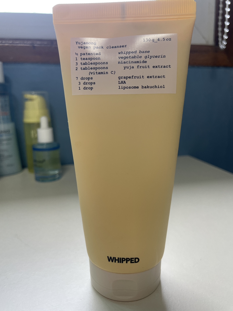 휩드 (WHIPPED) 비건 팩클렌저 [유자몽] review image