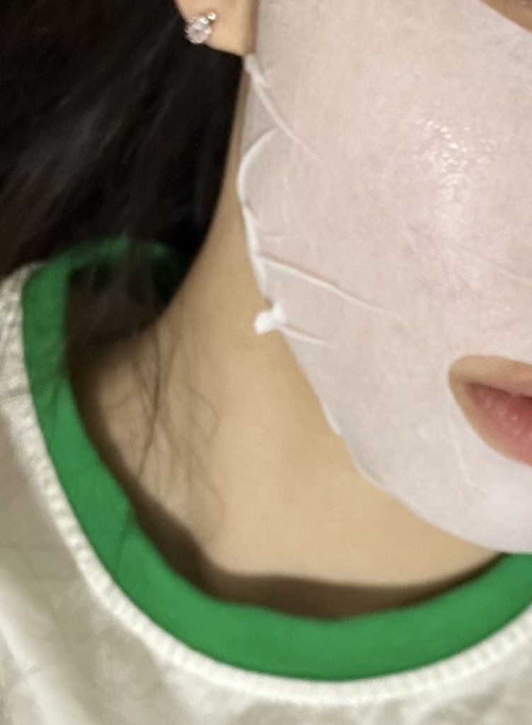 鱼腥草臻粹紧致面膜的真实用户使用照片