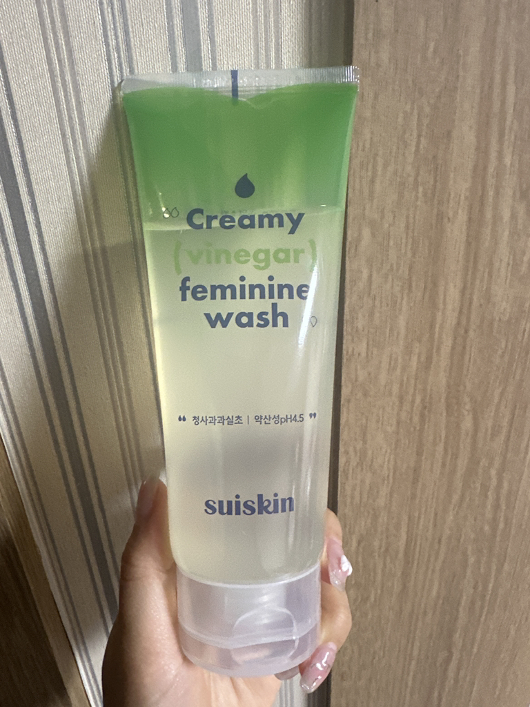 轻柔苹果果酸女性护理液的真实用户使用照片