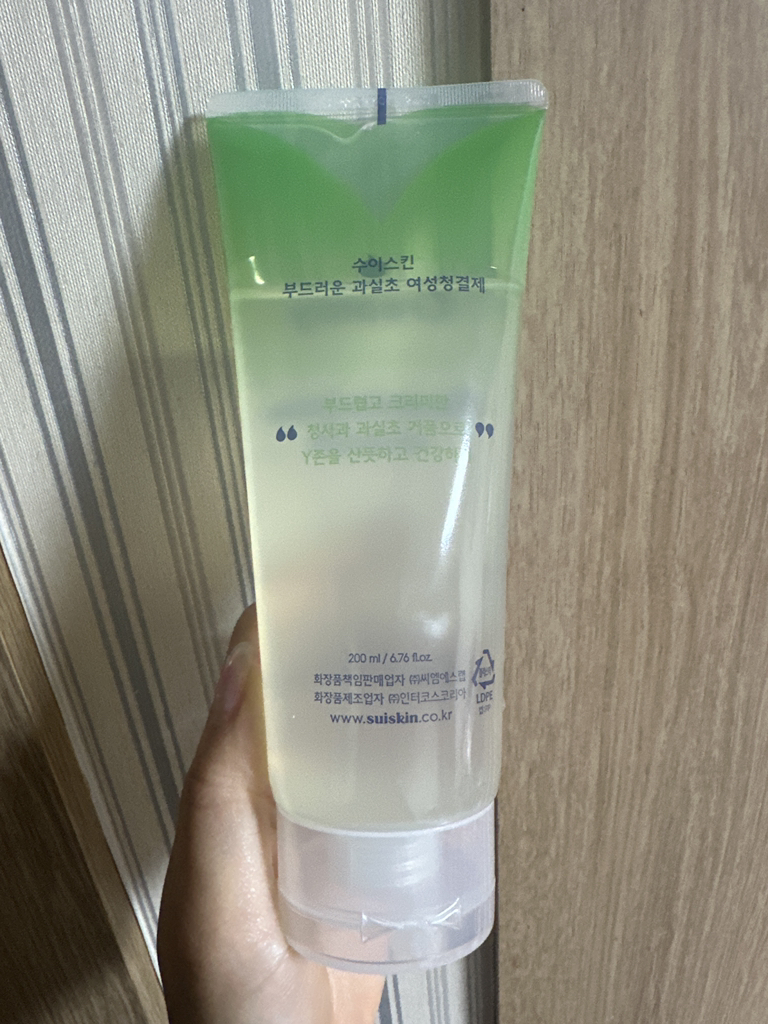 轻柔苹果果酸女性护理液的真实用户使用照片