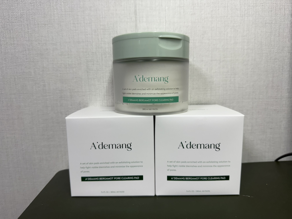 아드망 (A'demang) 베르가못 포어 클리어링 토너패드 review image