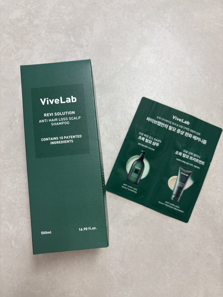 Levi's Solution 防脱发头皮洗发水的真实用户使用照片