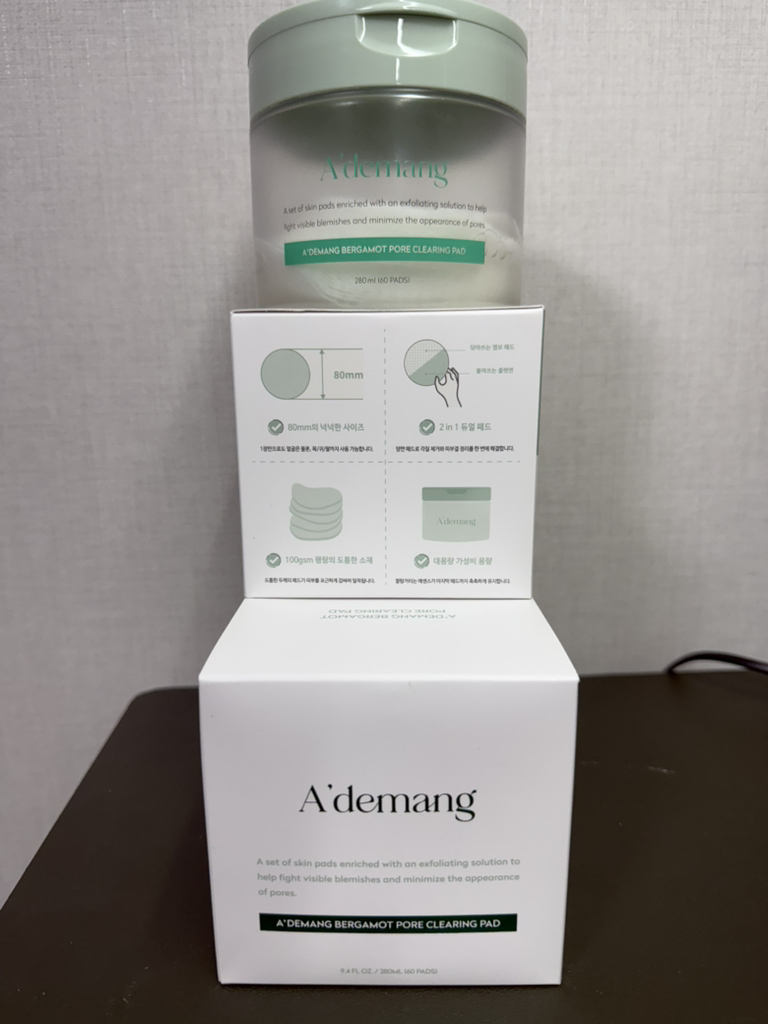 아드망 (A'demang) 마린켈프 아쿠아 모이스처 토너패드 review image
