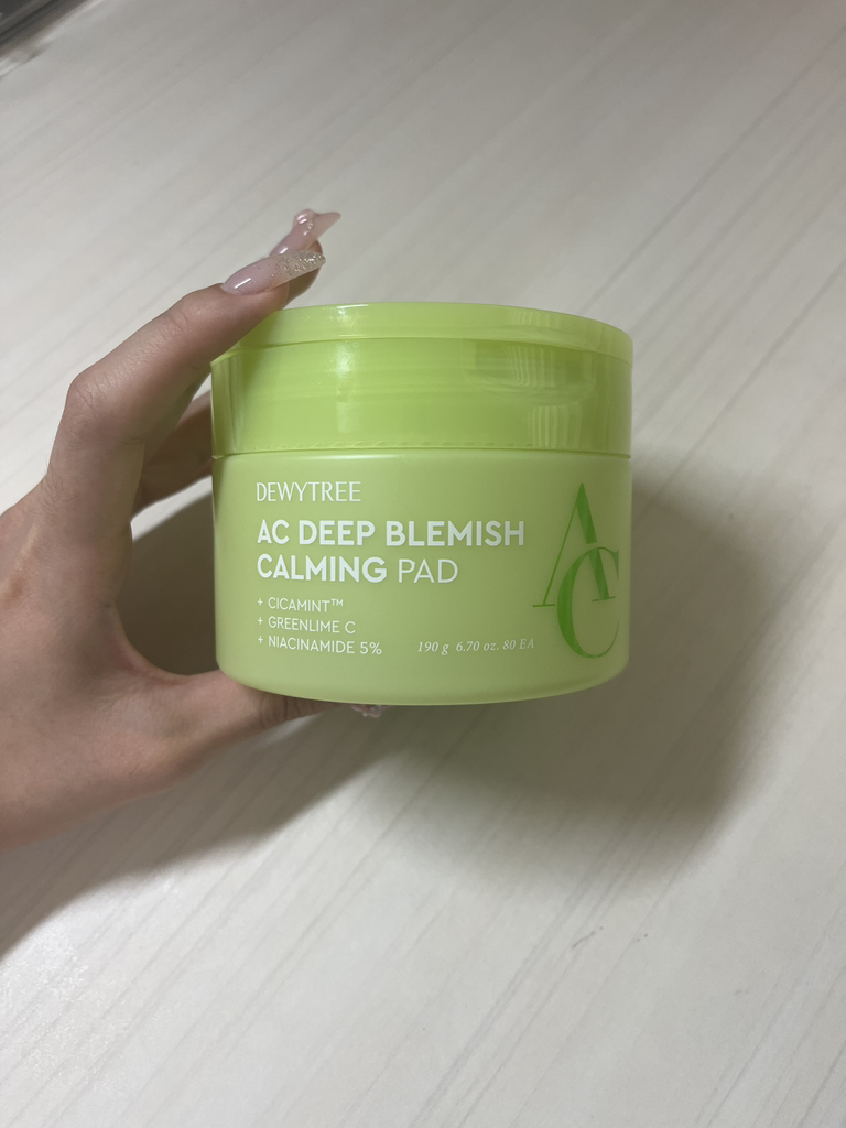 AC Control EX 深层跟踪镇静瑕疵化妆棉的真实用户使用照片