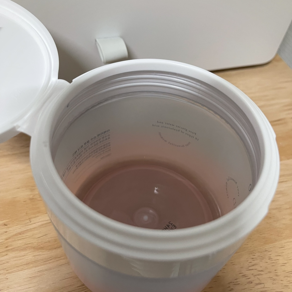 纯蓝色化妆棉的真实用户使用照片