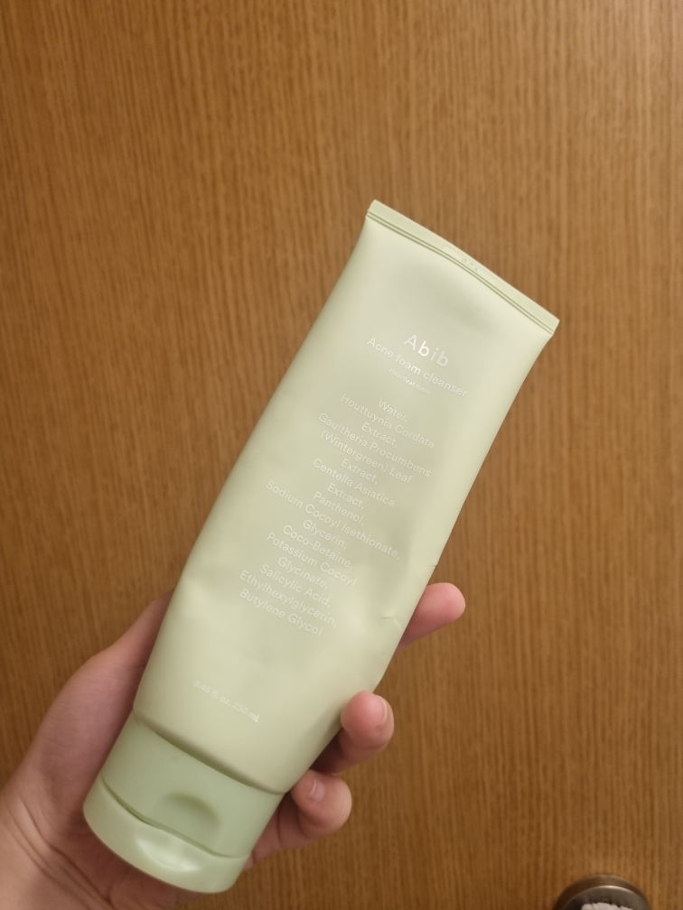 Akne 沙棘泡沫洁面乳的真实用户使用照片