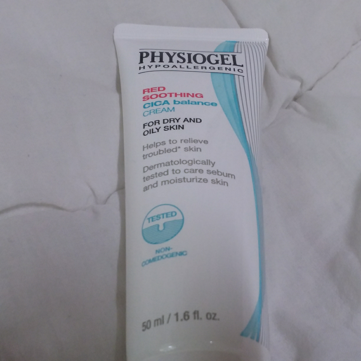 Red Soothing Sicca 平衡霜的真实用户使用照片