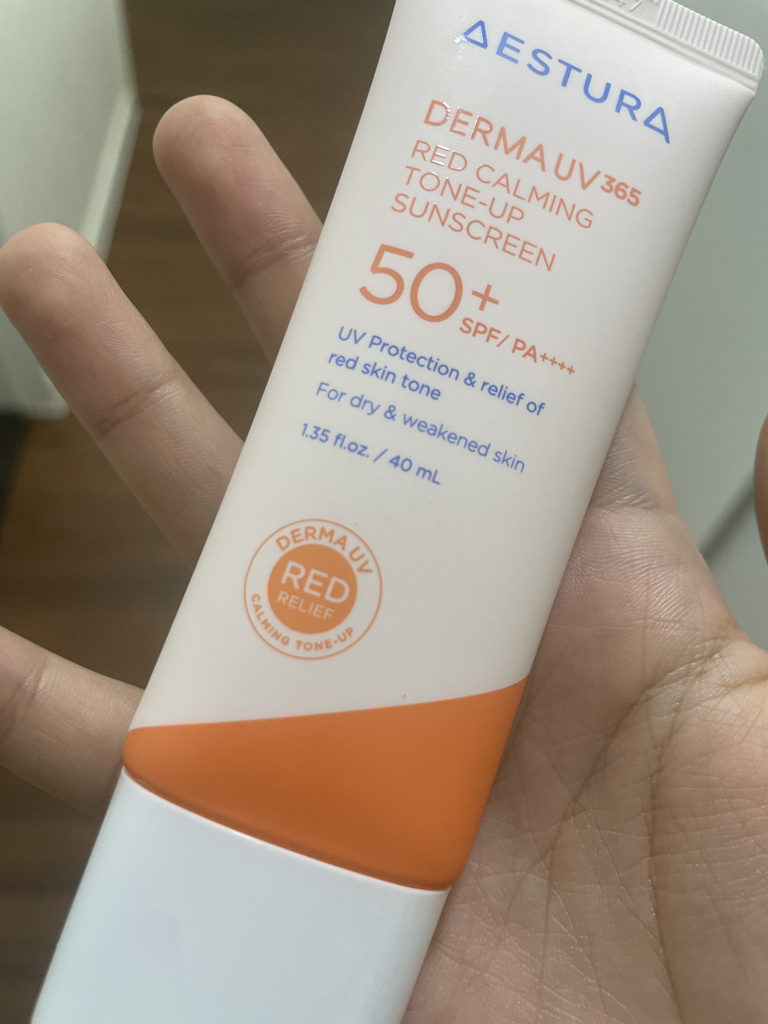 에스트라 (AESTURA) 더마UV365 레드진정 톤업 선크림 [SPF50+/PA++++] review image
