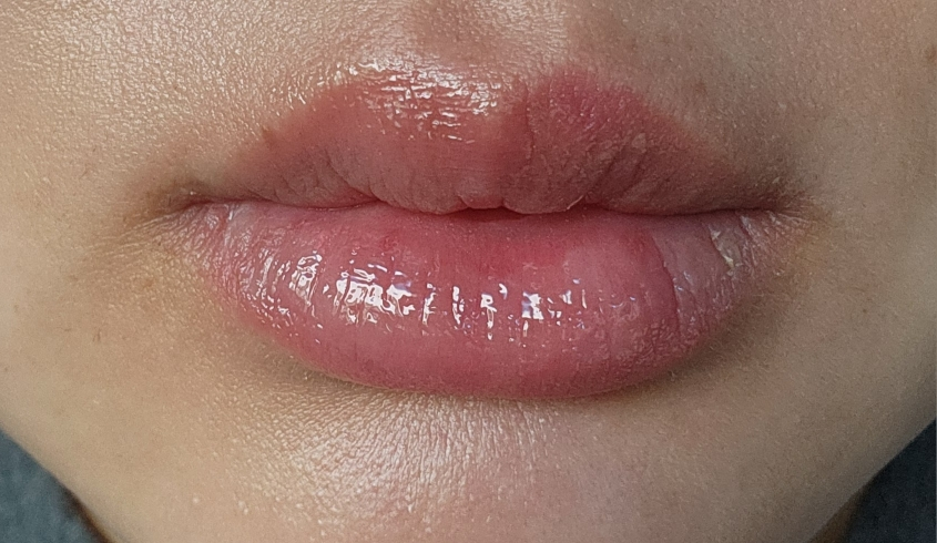 竹子提取物唇膏的真实用户使用照片