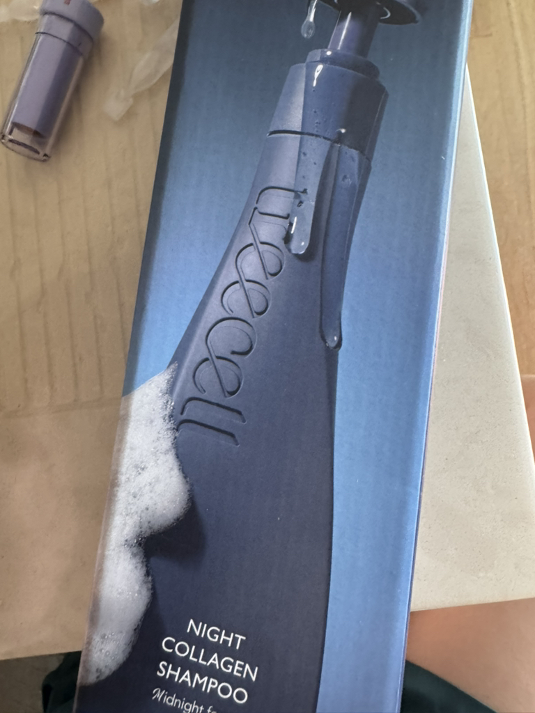 夜间胶原蛋白洗发水 [午夜森林]的真实用户使用照片
