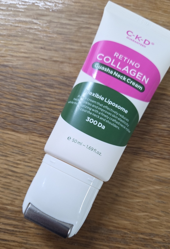 CKDGUARANTEED (씨케이디개런티드) 레티노콜라겐 저분자300 괄사 목주름 크림 review image