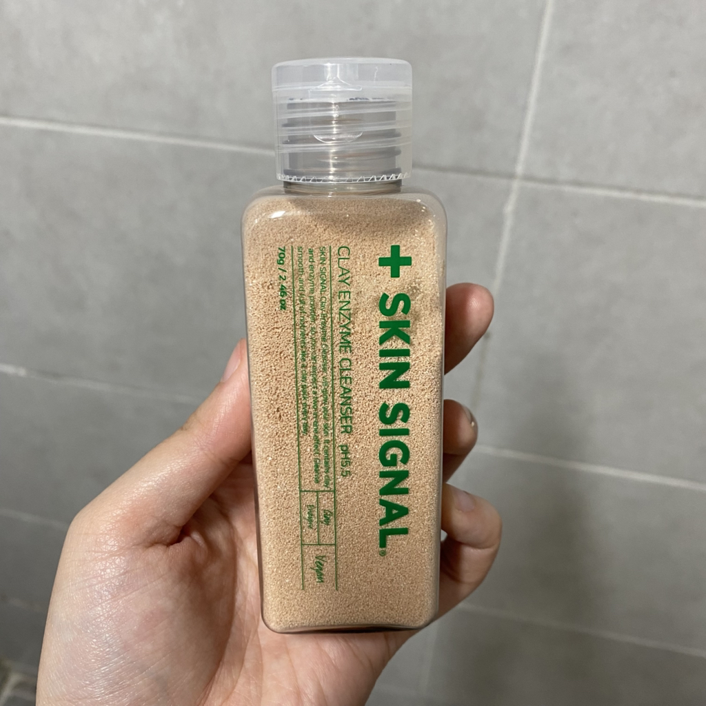 스킨시그널 (SKINSIGNAL) 클레이 효소 클렌저 [핑크] review image