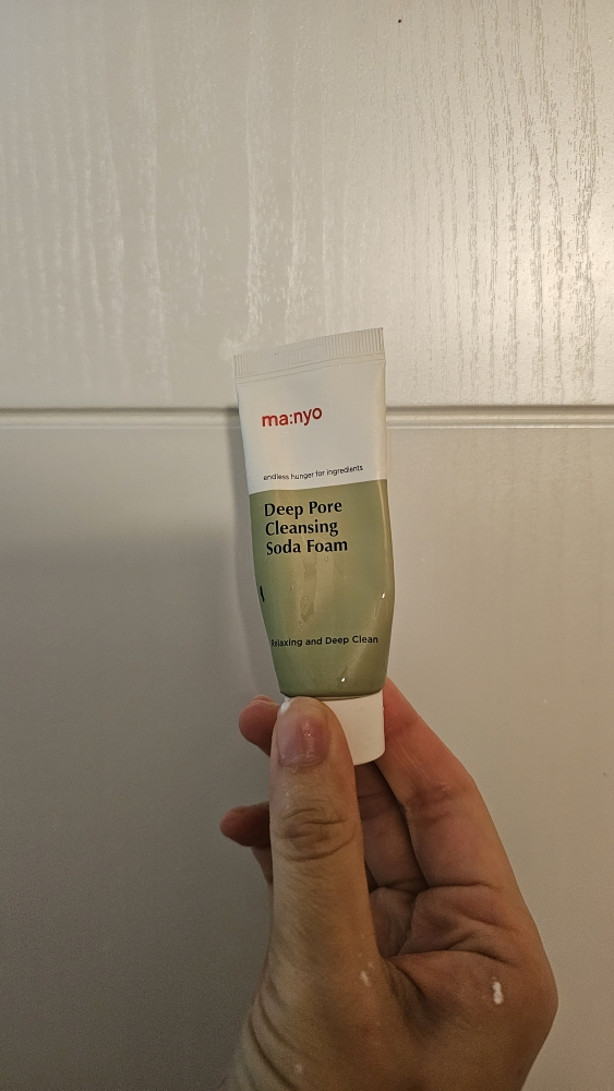 深层毛孔清洁苏打泡沫的真实用户使用照片