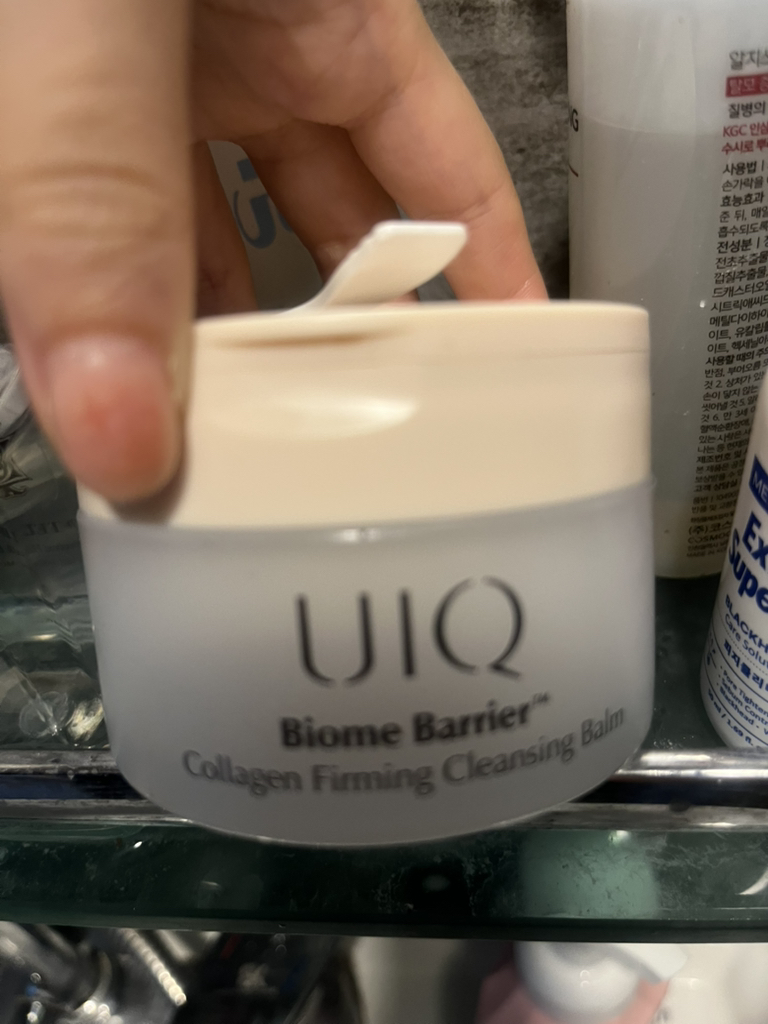 Biome Barrier 胶原蛋白紧致洁面膏的真实用户使用照片