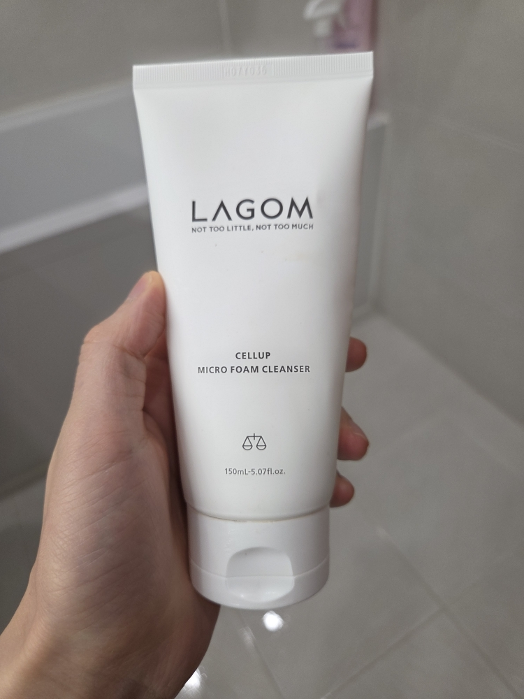 微泡沫洁面乳的真实用户使用照片