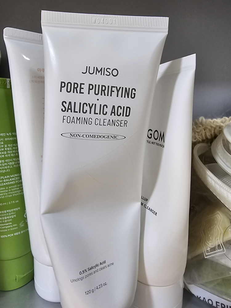 薄荷清洁泡沫的真实用户使用照片