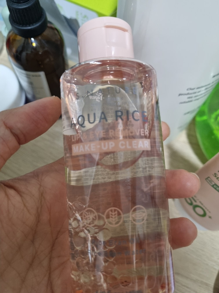 에스네이처 (S.NATURE) 아쿠아 라이스 립앤아이 리무버 review image