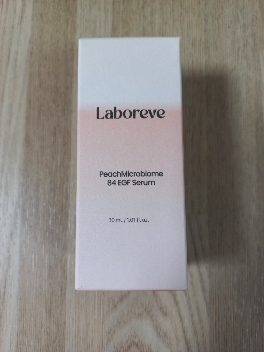 라보레브 (LABOREVE) 피치마이크로바이옴 84 이지에프 세럼 review image