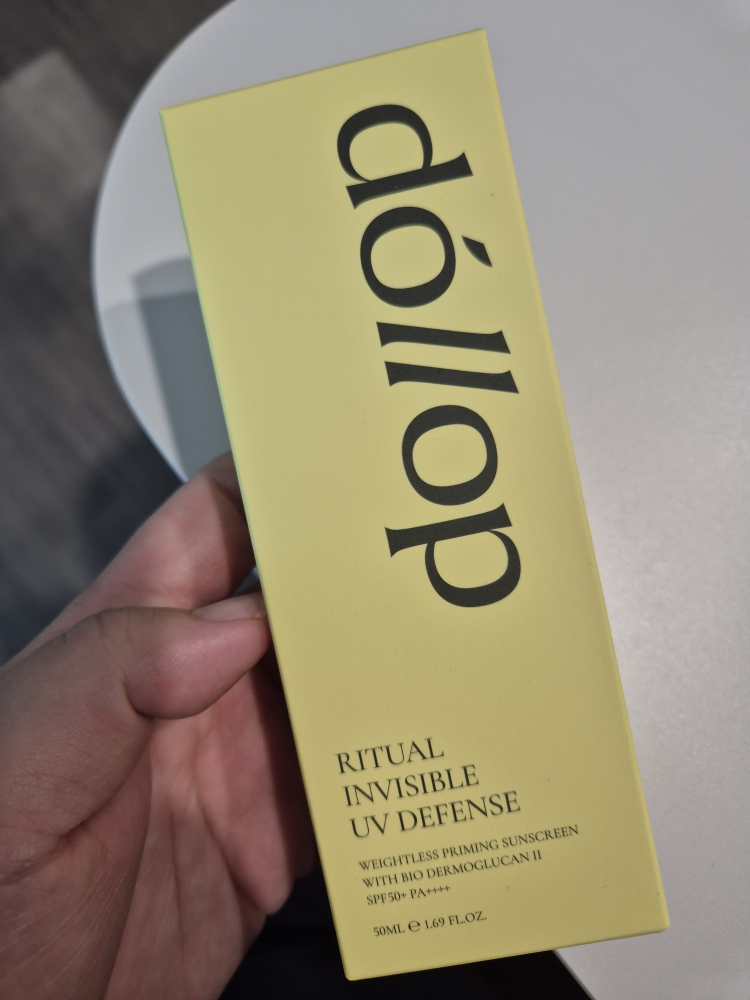 달롭 (dollop) 리추얼 인비저블 UV 디펜스 [SPF50+/PA++++] review image