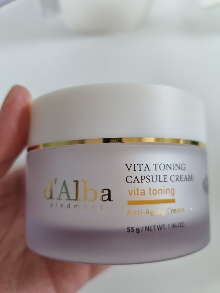 d'Alba Vita Toning Capsule Cream reviews| Hwahae