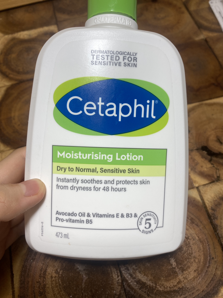 保湿乳液的真实用户使用照片