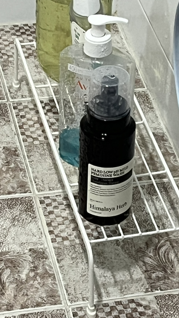 弱酸性女性私处护理清洁泡沫的真实用户使用照片