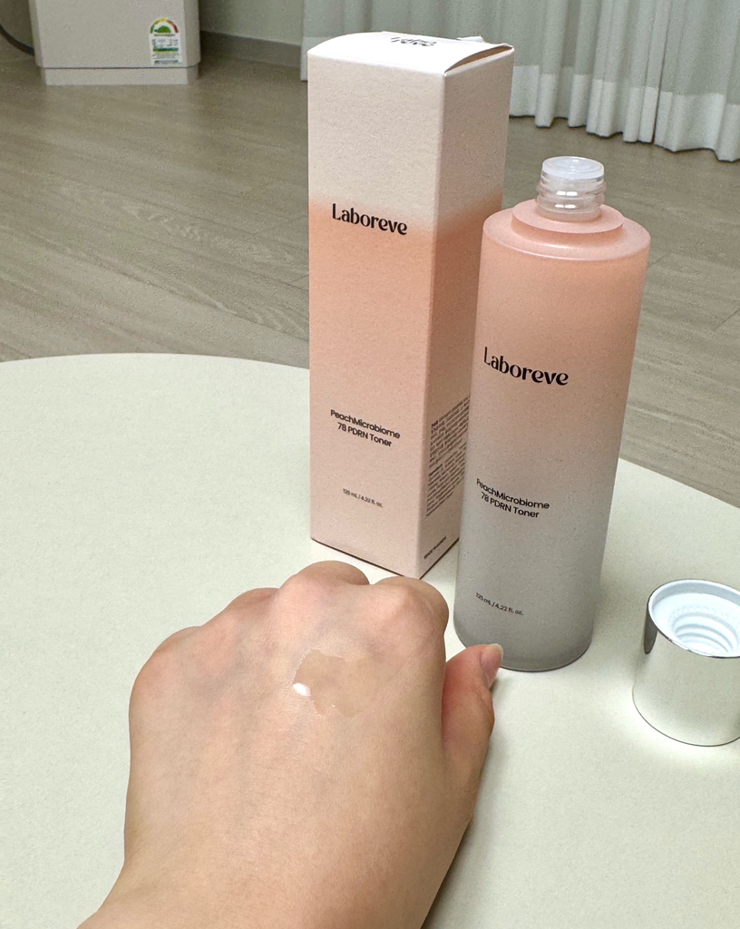 라보레브 (LABOREVE) 피치마이크로바이옴 78 피디알엔 토너 review image