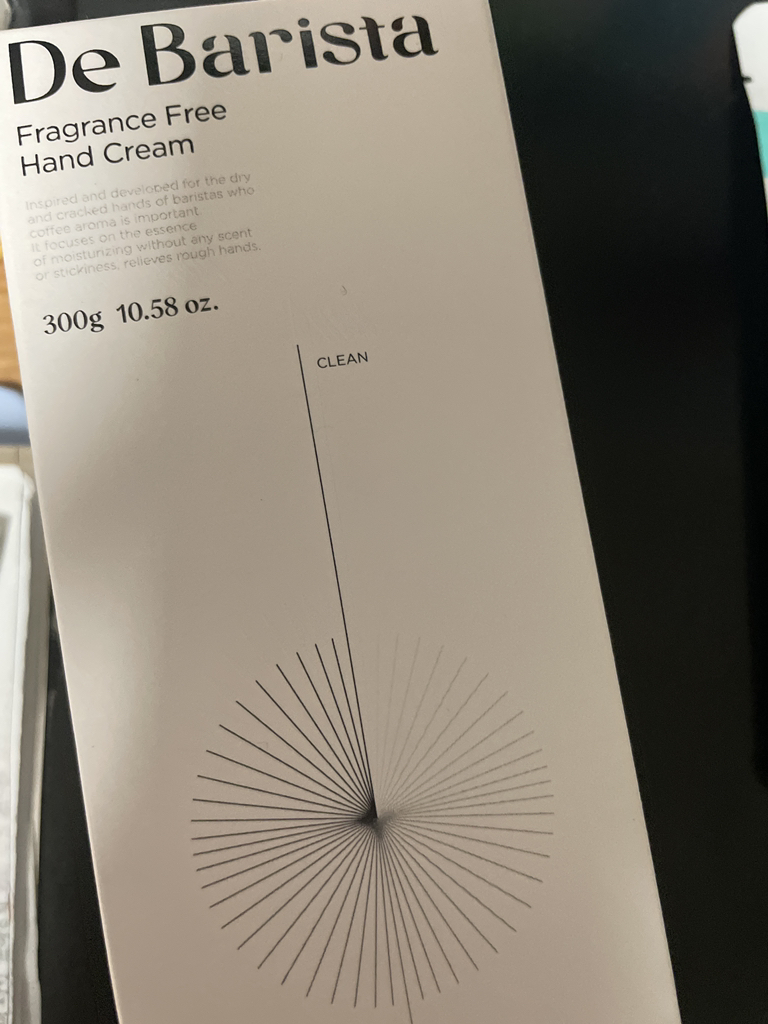 De Barista 无味护手霜的真实用户使用照片