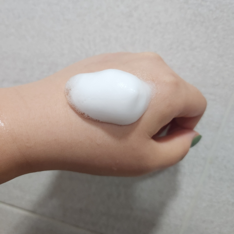 弱酸性女性私处护理清洁泡沫的真实用户使用照片