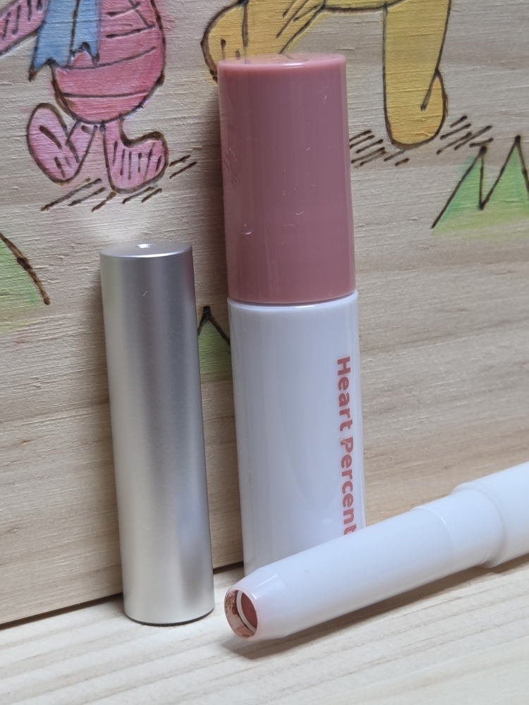 하트퍼센트 (HeartPercent) 도트 온 무드 라인프루프 립펜슬 [03 로즈코튼] review image