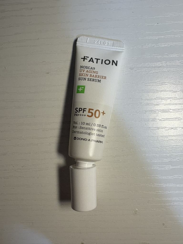 파티온 (FATION) 노스카나인 유브이 에이징 베리어 선세럼 [SPF50+/PA++++] review image
