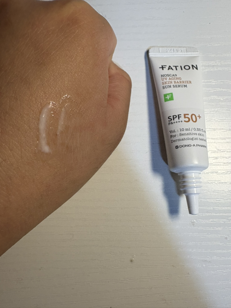 파티온 (FATION) 노스카나인 유브이 에이징 베리어 선세럼 [SPF50+/PA++++] review image