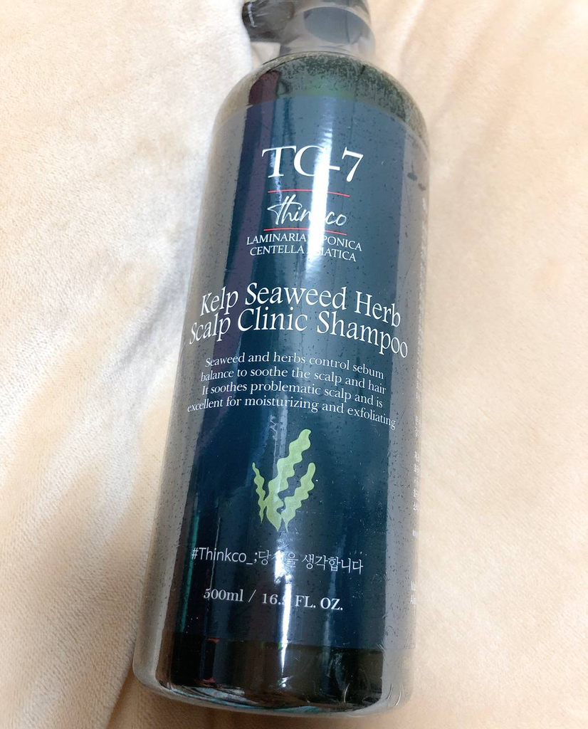 thinkco TC-7 海带海藻草本头皮护理洗发水 common.review image