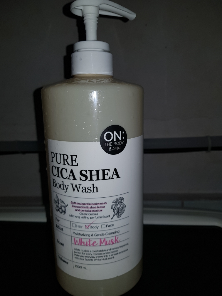 ON:THEBODY Pure Cica Body Wash [White Musk] | Hwahae Global