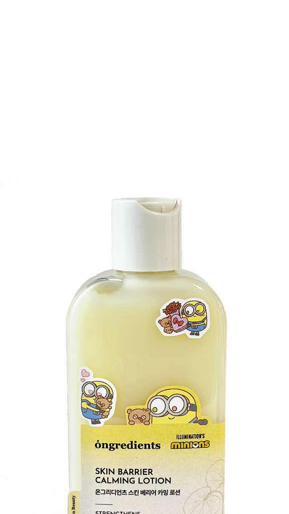 온그리디언츠 (ongredients) 미니언즈 에디션 스킨 베리어 카밍 로션 review image