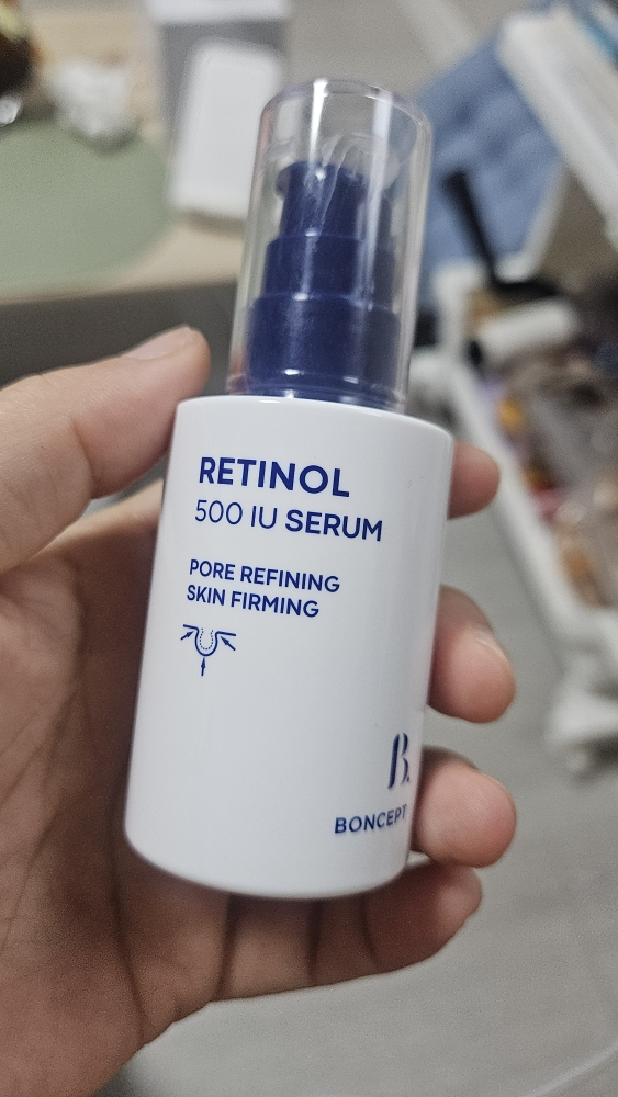 视黄醇 500 IU 精华素的真实用户使用照片