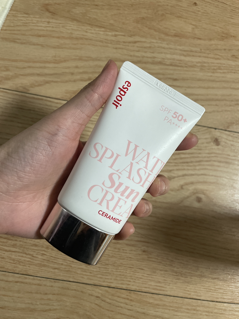 에스쁘아 (espoir) 워터 스플래쉬 선크림 [SPF50+/PA++++] [세라마이드] review image